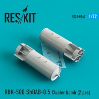 RBK-500 ShOAB-0.5 Cluster bomb (2 pcs) 1/48