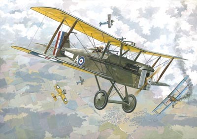 RAF S.E.5a w/Wolseley Viper истребитель сборная модель