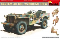 Джип Bantam 40 BRC з британським екіпажем (спеціальне видання) пластикова збірна модель