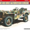 BANTAM 40 BRC w/BRITISH CREW. SPECIAL EDITION  plastic model kit