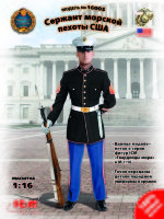 Сержант морской пехоты США сборная модель