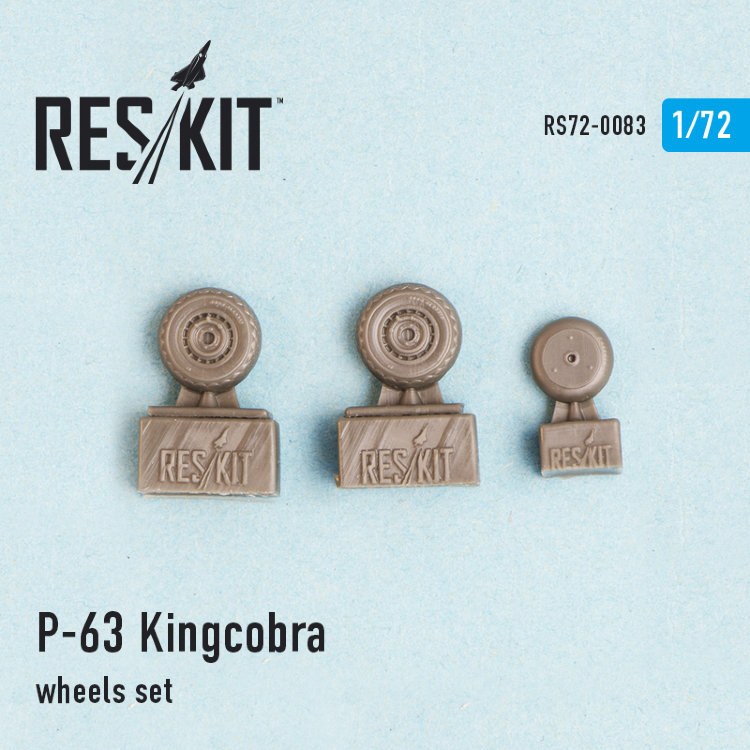 P-63 Kingcobra набор смоляных колес 1/72