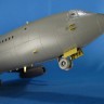 Detailing set for Roden kit "Boeing 720" (Roden) photo-etched