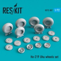 He-219 Uhu wheels set (1/72)