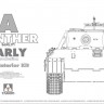 WWII German medium Tank Sd. Kfz. 171 Panther A early production w/full interior kit