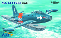 North American FJ-1 Fury (NAR) Многоцелевой палубный истребитель 