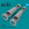 Tu-128 exhaust nozzles for Trumpeter Kit 1/72