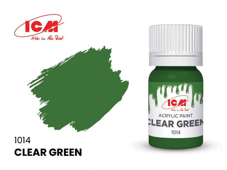 ICM1014 Полупрозрачный зеленый