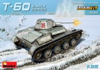 T-60 Советский лёгкий танк ранних выпусков Сборная модель
