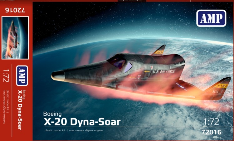 Boeing X-20 Dyna-Soar plastic model kit