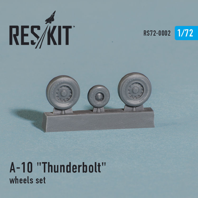 A-10 "Thunderbolt" Fairchild Republic набор смоляных колес 1/72