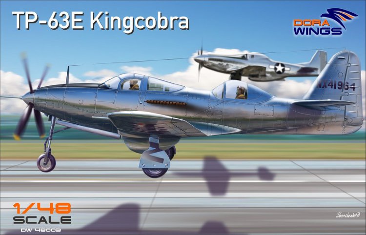Кингкобра Bell TP-63E Kingcobra двухместный истребитель сборная модель