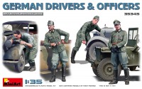 Немецкие водители и офицеры Набор фигур