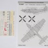 P-51 Mustang North American Stencils decals