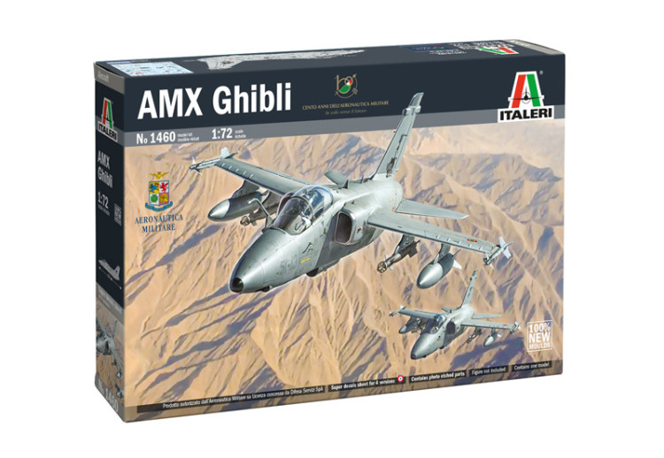 italeri 1460 AMX Ghibli тактический штурмовик