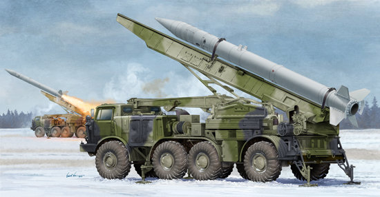 Луна-М советский ракетный комплекс сборная модель