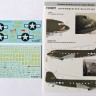 Douglas C-47 Skytrain/Dakota Пін-ап і технічні написи Частина 3 декалi
