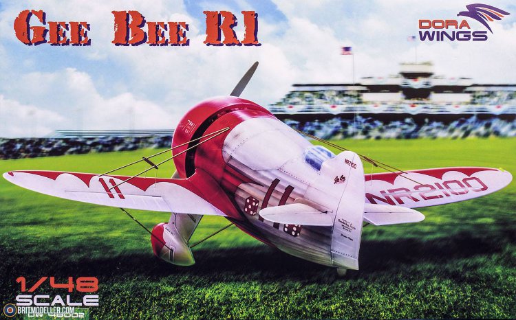 Гигантская пчела Gee Bee Super Sportster R-1 спортивный гоночный самолет сборная модель