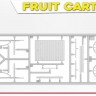Візок з фруктами