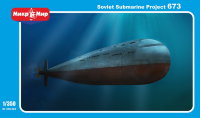 Проект 673 советская подводная лодка сборная модель