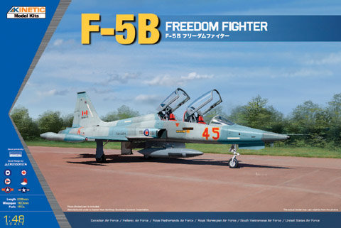 F-5B  «Фридом Файтер» двухместный истребитель сборная модель