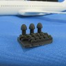Detailing set for aircraft model Airbus A320neo (Revell) photo-etched