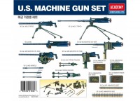 13262 ACADEMY  US MACHINE GUN SET