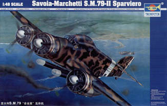 Italy Savoia Marchetti S.M.79-II Sparviero