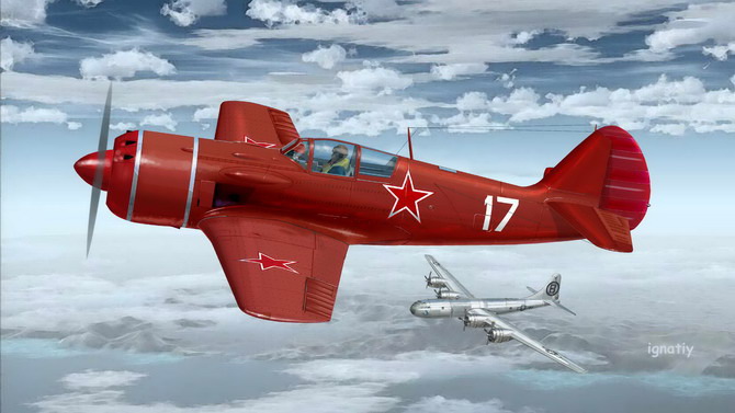 La-11 Soviet long-range fighter