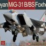 Миг-31Б/БС Foxhound - сборная модель истребителя -перехватчика