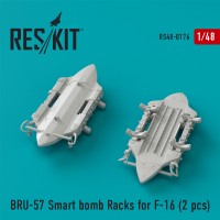 BRU-57 Smart bomb Racks for F-16 (2 pcs) 1/48