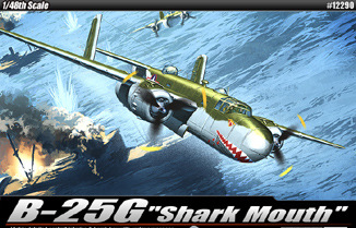 B-25G "Shark Mouth"  Бомбардировщик-штурмовик 
