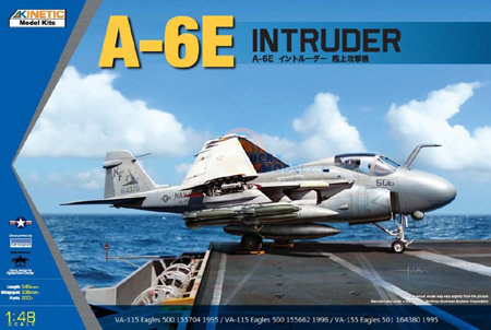 A-6E Intruder "Интрудер" многоцелевой палубный штурмовик сборная модель