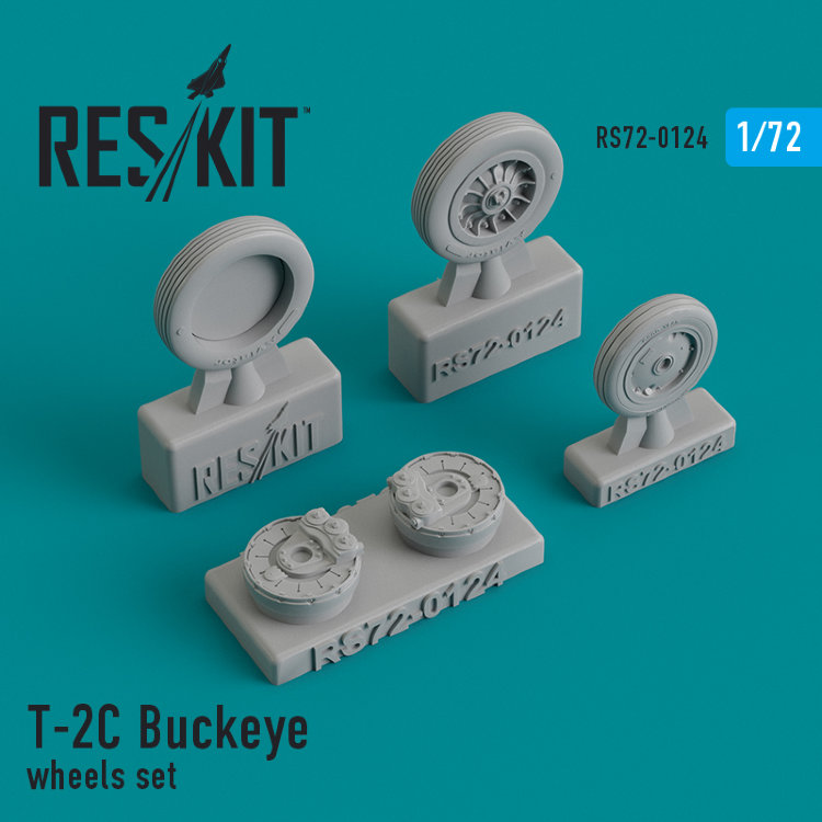 T-2C Buckeye набор смоляных колес Масштаб 1/72