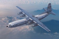 Douglas C-133B Cargomaster самолет сборная модель