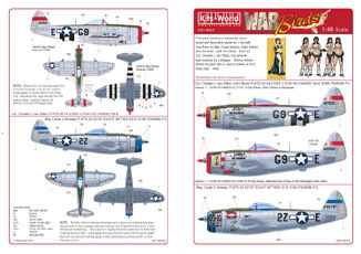  P-47D Eight Nifties - 'LOOK NO HANDS'   P-47 D Pilot Maj Clyde V. Knisley 510th F/S 405th F/G 'Eight Nifties'