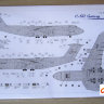 C-5B Galaxy military transport aircraft scale model kit