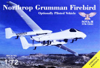 самолет-разведчик Nortrop Grumman Fireberd  OPV-1 сборная модель  1/72