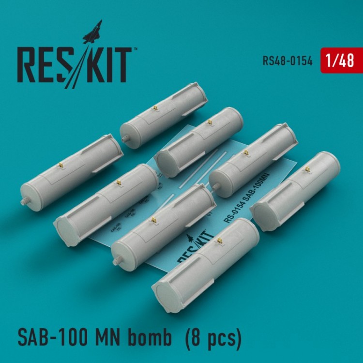 SAB-100 MN bomb (8 pcs) (1/48)