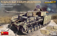 Pz.Kpfw.IV Ausf. H KRUPP-GRUSONWERK 1943 сборная модель танка с интерьером