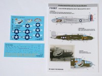 North American B-25C/D Mitchell Пин-ап и технические надписи Часть 2 декали