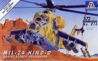 0014 Italeri Мі-24 Д/Є ударний гелікоптер