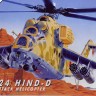 0014 Italeri Mi-24 D/E  attack helicopter