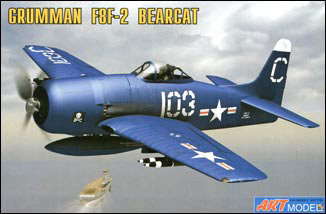 F8F-2 BEARCAT USAF carrier based fighter