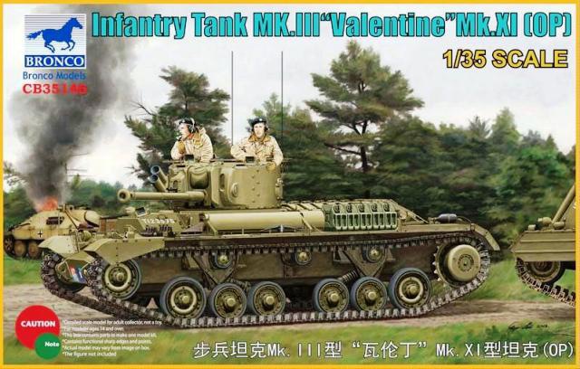Infantry Tank Mk. III “Valentine” Mk. XI (OP)-пехотный британский танк
