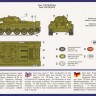 Советский танк T-34/76 (1941) пластиковая сборная модель
