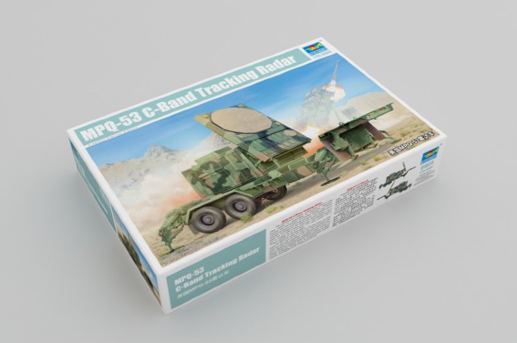MPQ-53 C-Band Tracking Radar  -радар зенитно-ракетной системы "Пэтриот" сборная модель
