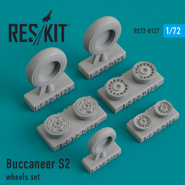 Buccaneer S2 набор смоляных колес Масштаб 1/72