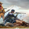 Indian Wars Series, Final Stand plastic figures