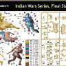 Серия Индейских войн  Последнее пристанище набор фигур сборная модель
